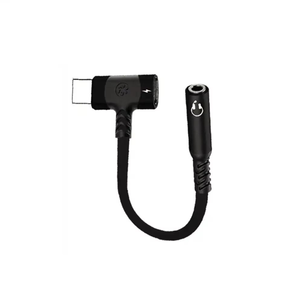 Universal USB-C to 3.5mm Jack 2-in-1 High-Speed Audio and Charging Adapter