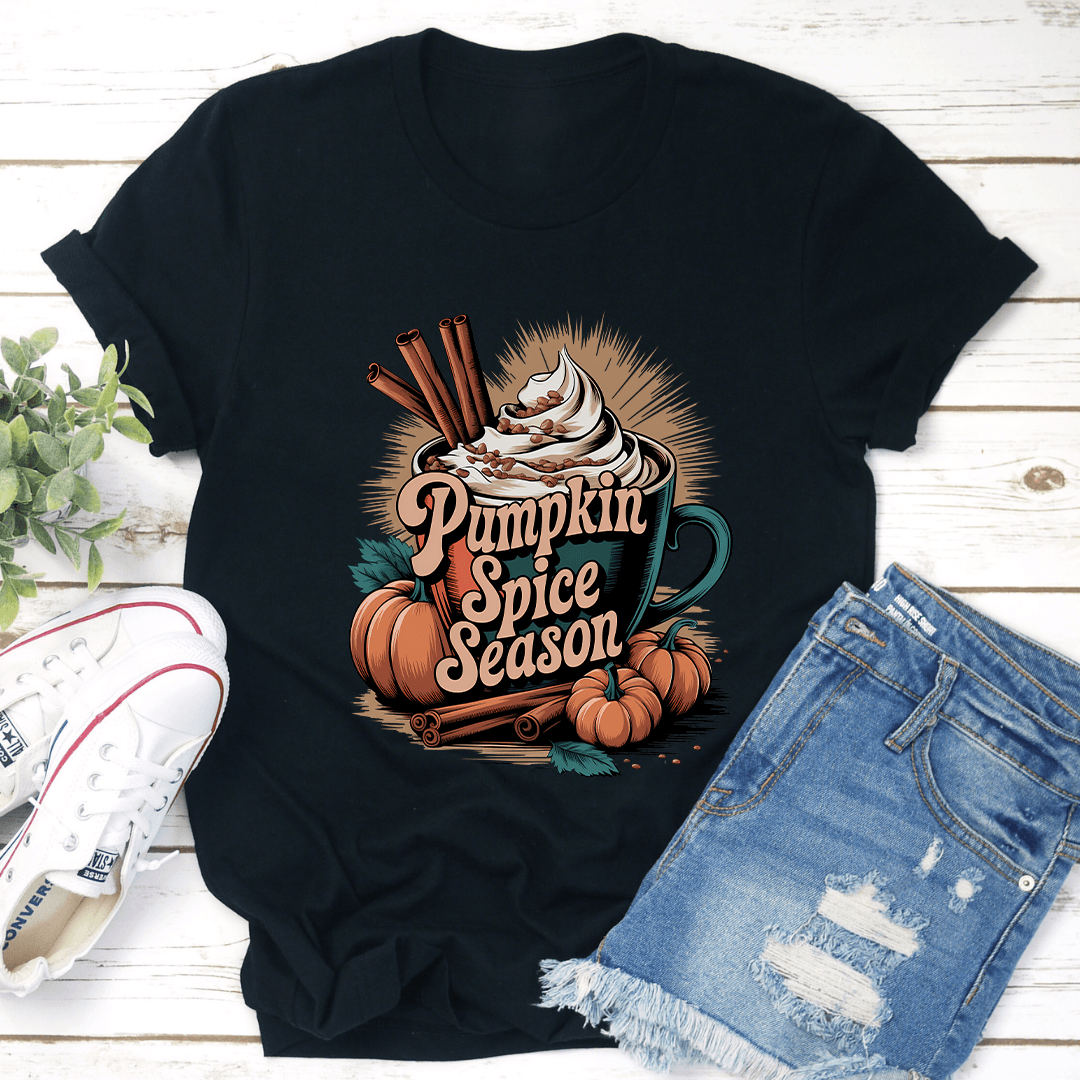 Pumpkin Spice Season Latte Tee