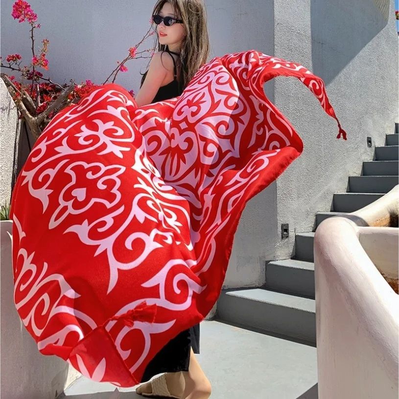 Large Beach Sarong Shawl Wrap Scarf