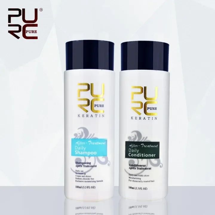 PURC Keratin Shampoo Conditioner Hair Mask Smoothing Treatment