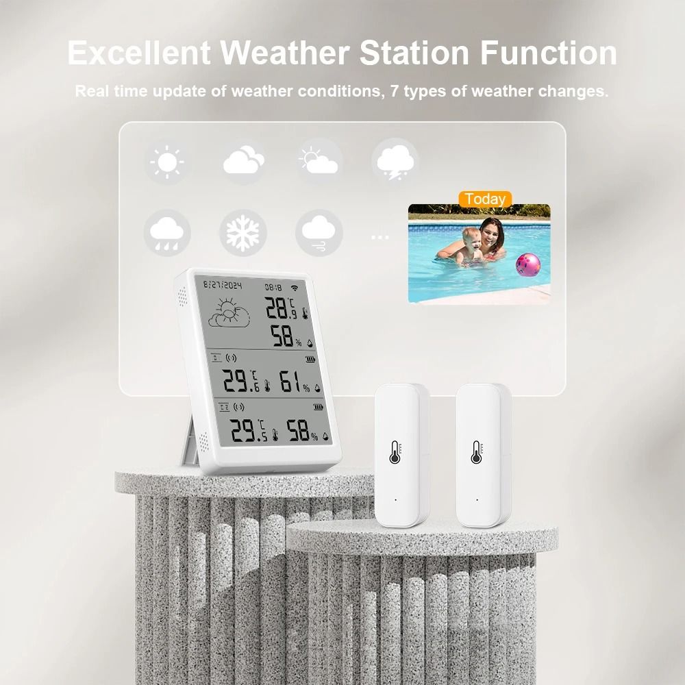 Tuya WiFi Smart Weather Station Kit