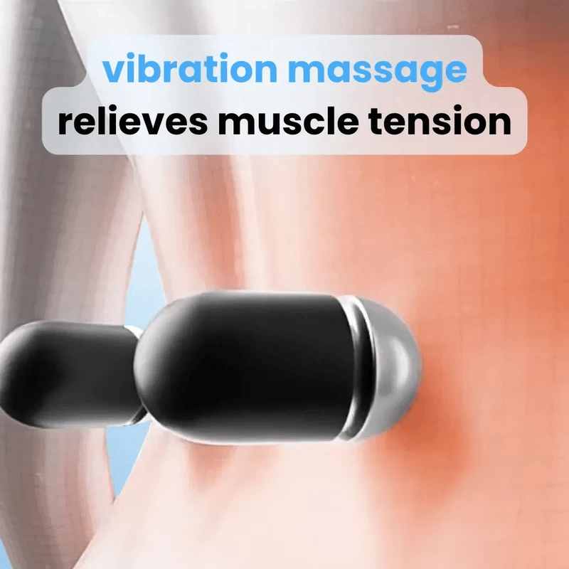 3 in 1 Back Pain Massager with Heat, Vibration & Spinal Traction Relief