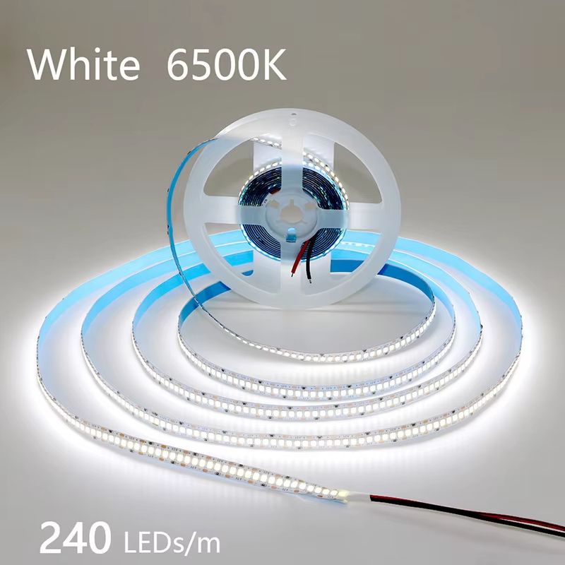 LumiFlex 2835 LED Strip Light – 5M Flexible Waterproof Light Strip DC12V/24V, 300–1200 LEDs, Cuttable Home Lighting Bar
