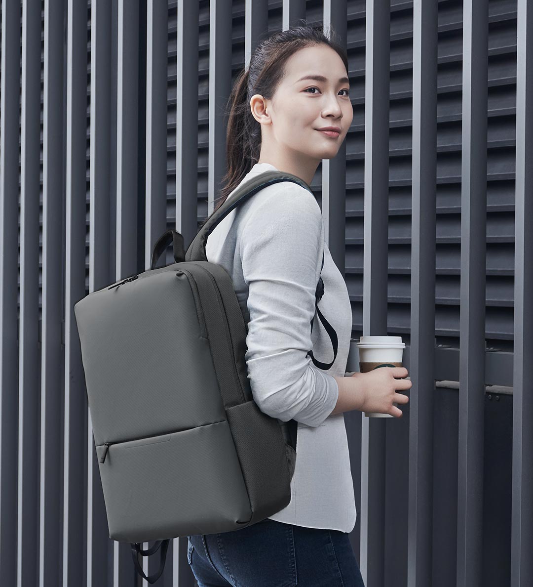Smart Shield Laptop Backpack Large Capacity Business Travel Backpack