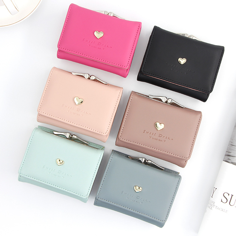 Mini Womens Luxury Wallet with Coin Pocket & Card Holder