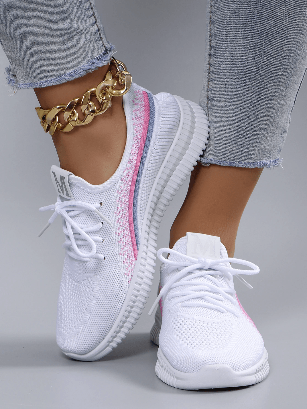 AirLite Womens Breathable Mesh Flat Shoes Casual Summer Sneakers