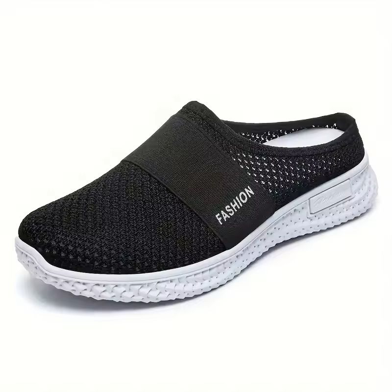 Comfortable Women's Solid Color Platform Mules