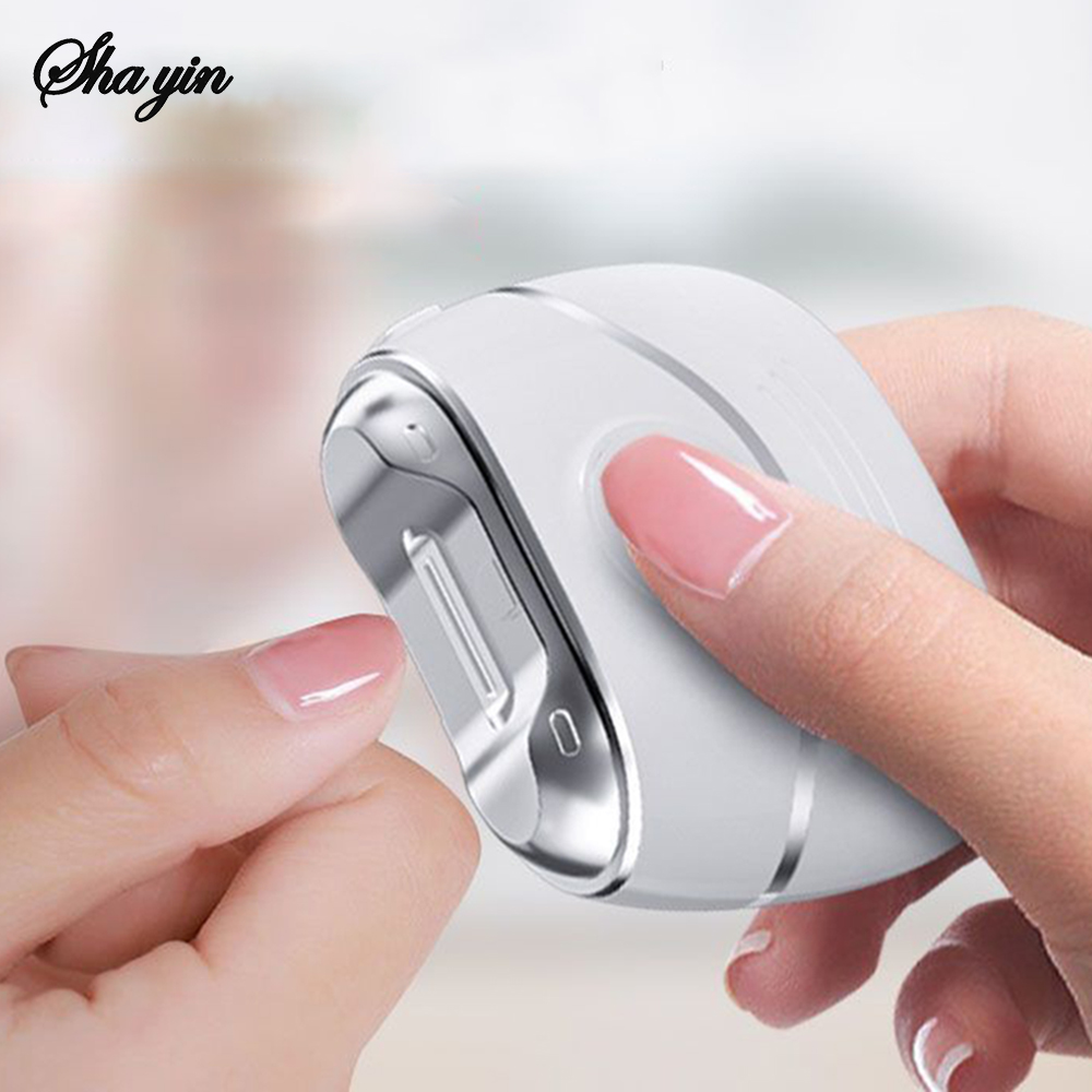 Electric Automatic Nail Clippers with Light Trimmer - Nail Cutter for Baby & Adult Manicure Care.
