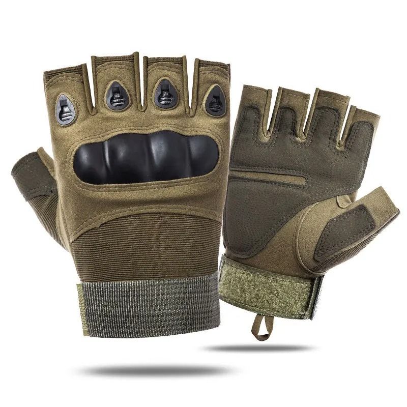 Touch Screen Tactical Gloves with Hard Knuckle Protection
