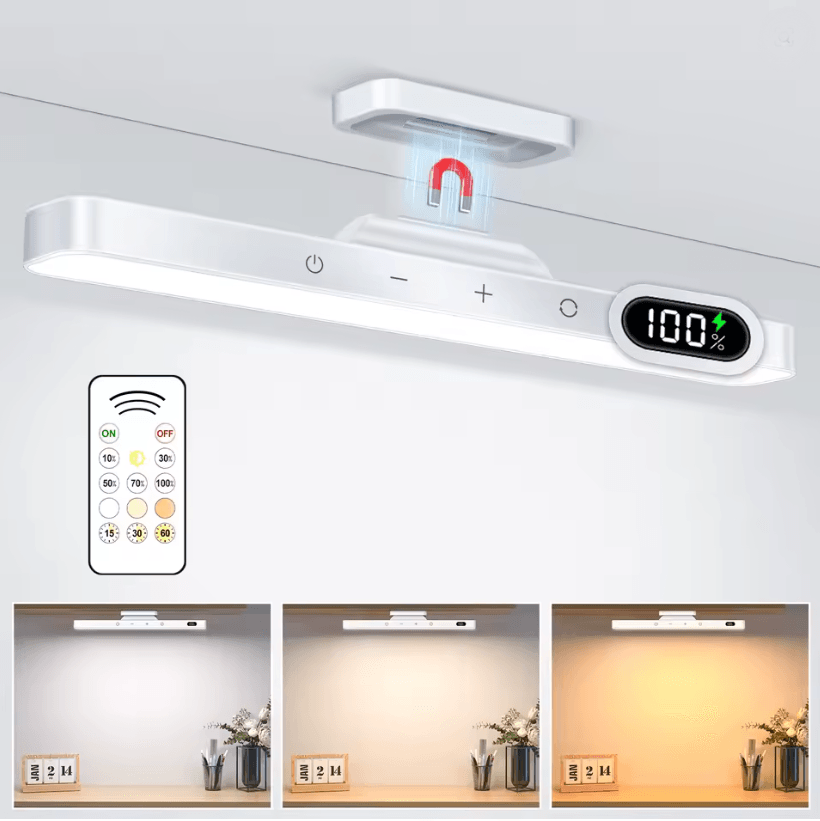 LumiGlow 5W Rechargeable Dimmable Makeup and Closet Light