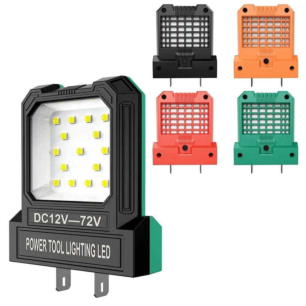 Universal Battery Powered LED Work Light Floodlight for Power Tools