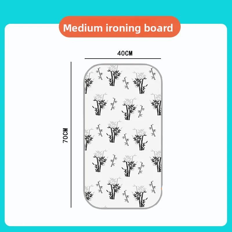 Foldable Ironing Pad with Heat Resistant Gloves