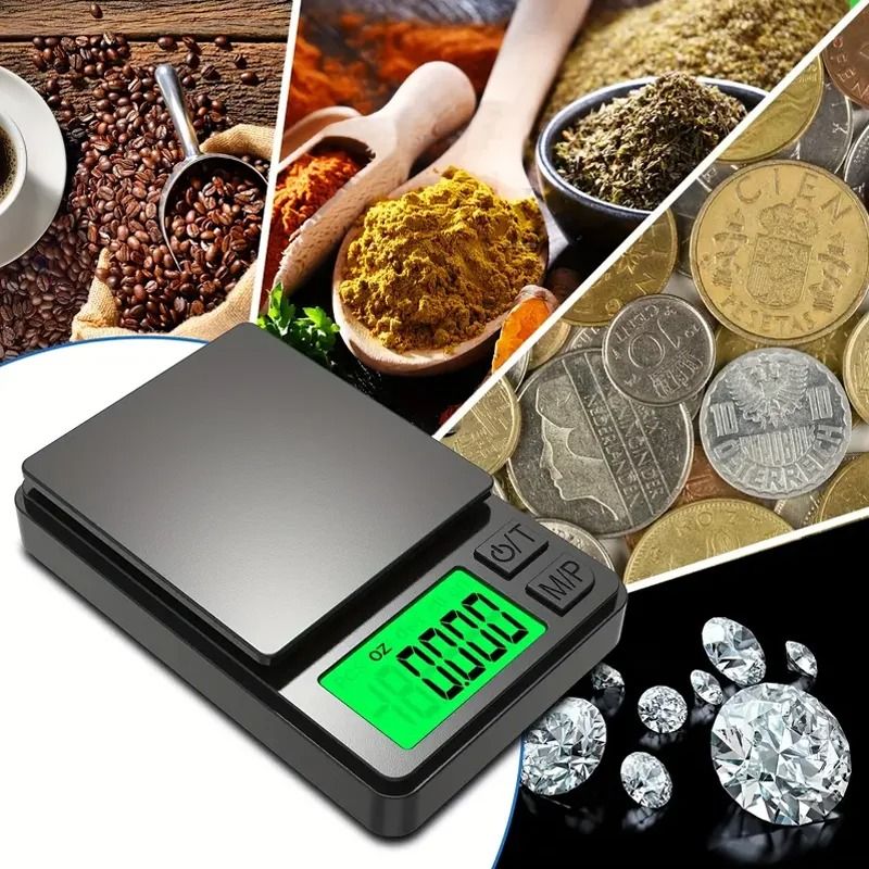 Precision Digital Pocket Scale – High Accuracy 1000g x 0.1g Measurement