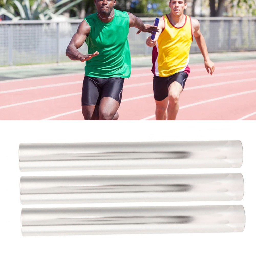 Durable Track Batons, Lightweight Aluminum Alloy Relay Batons for Sports Teams