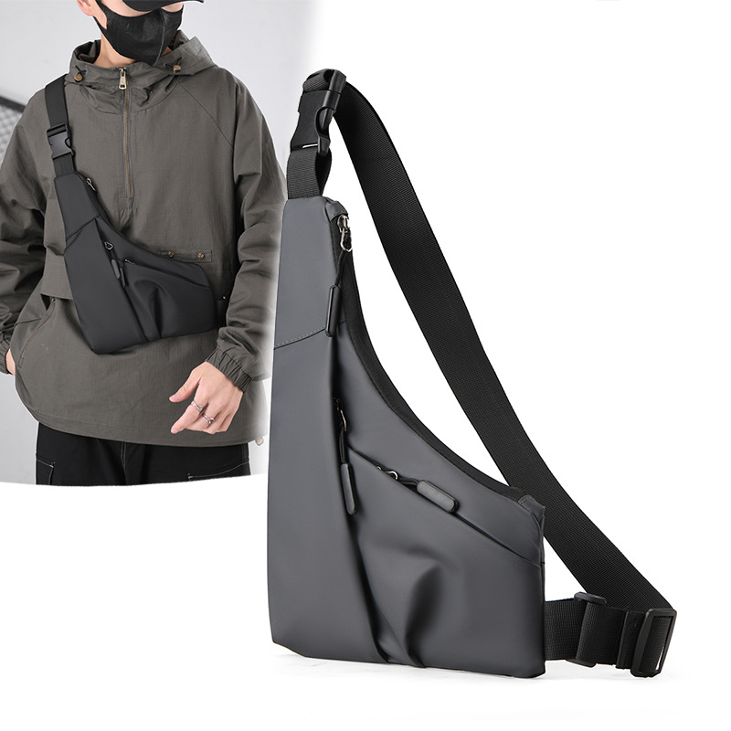 Anti Theft Crossbody Bag for Men Stylish Durable Leather Sling Bag for Cycling & Daily Use