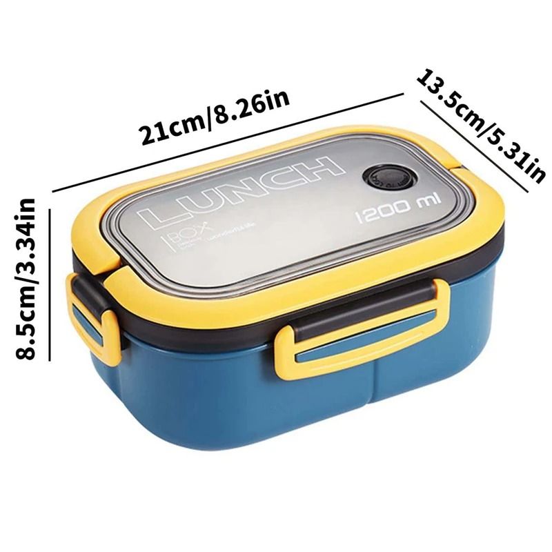 1200 ml Double Layer Bento Lunch Box