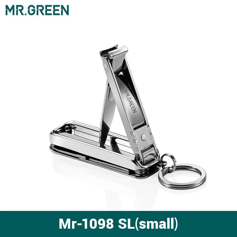 MR GREEN Multifunctional Nail Clipper Stainless Steel Nail Cutter with Six Functions