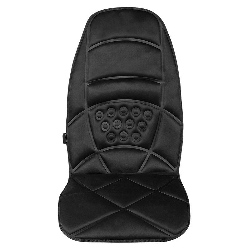 Lumbar Massage Mat Cushion Heating Vibrating Neck Back Pain Relief Pad