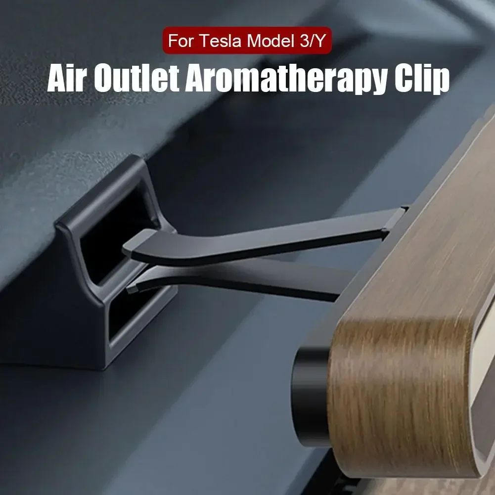 Tesla Air Vent Storage Clip Organizer for Model 3 and Model Y – Interior Outlet Bracket Accessory