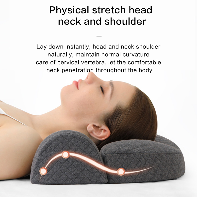 Cervical Pillow Ergonomic Memory Foam Contour Pillow for Side Sleepers | Orthopedic Support for Neck Pain Relief