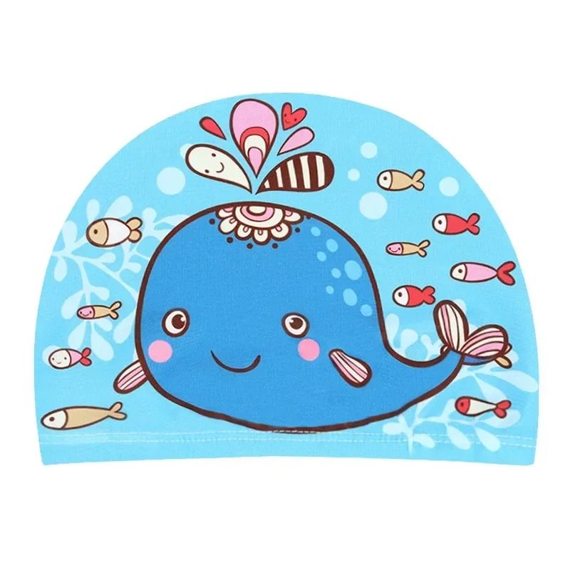 Hydro-Kinetic Childrens Swim Cap – Premium PU Waterproof Ear Protection