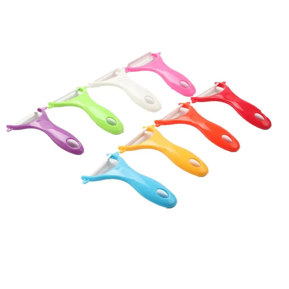 Ceramic Vegetable Peeler Set – Ultra-Sharp Fruit & Potato Peelers (2pcs)