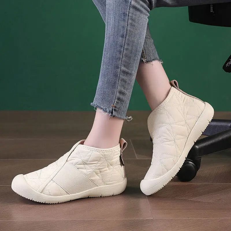 WomenS Plush Lined Winter Snow Boots