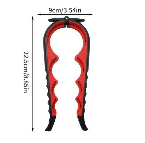 4-in-1 Multi-Functional Can & Bottle Opener with Anti-Slip Grip