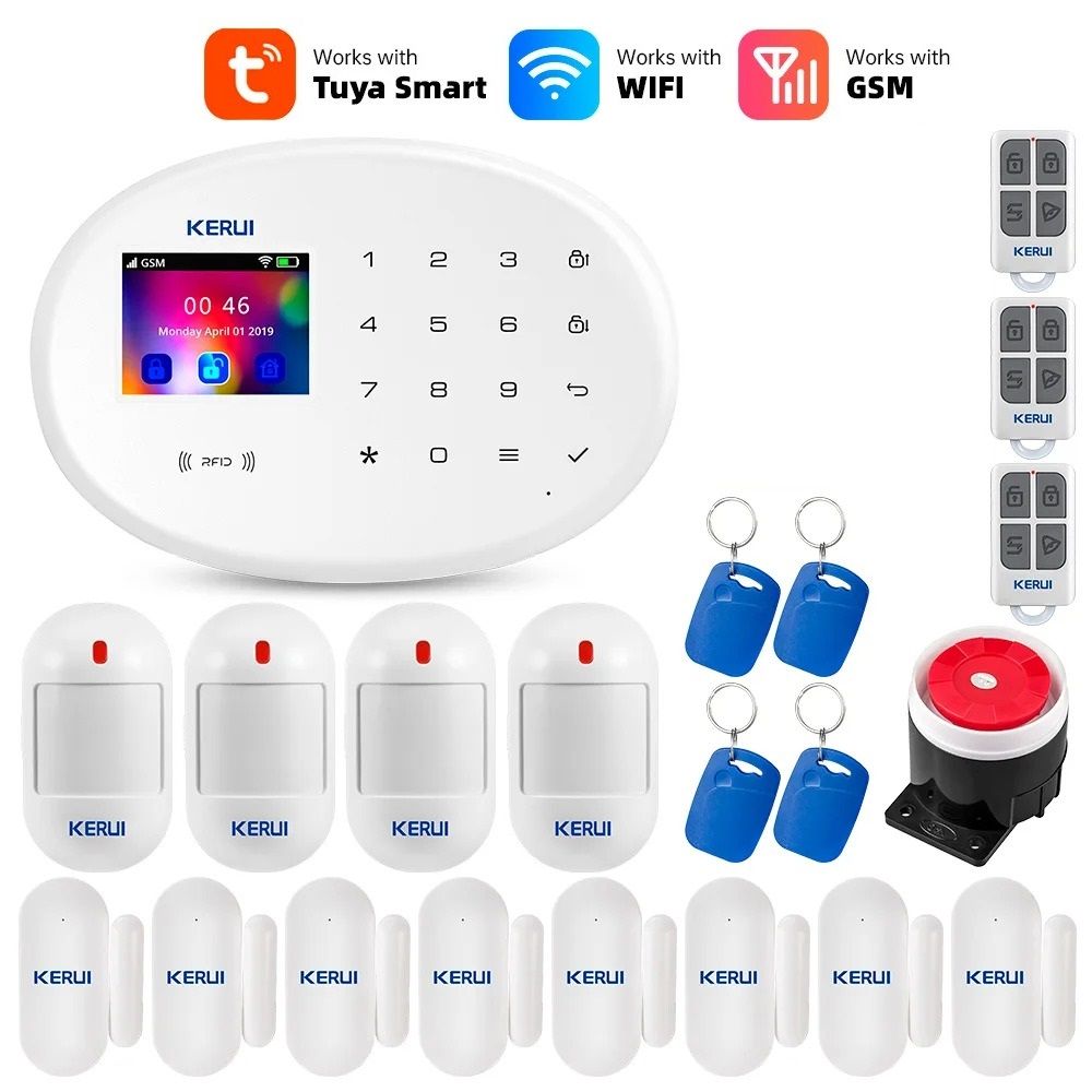 Professional WiFi & GSM Smart Security Command Center