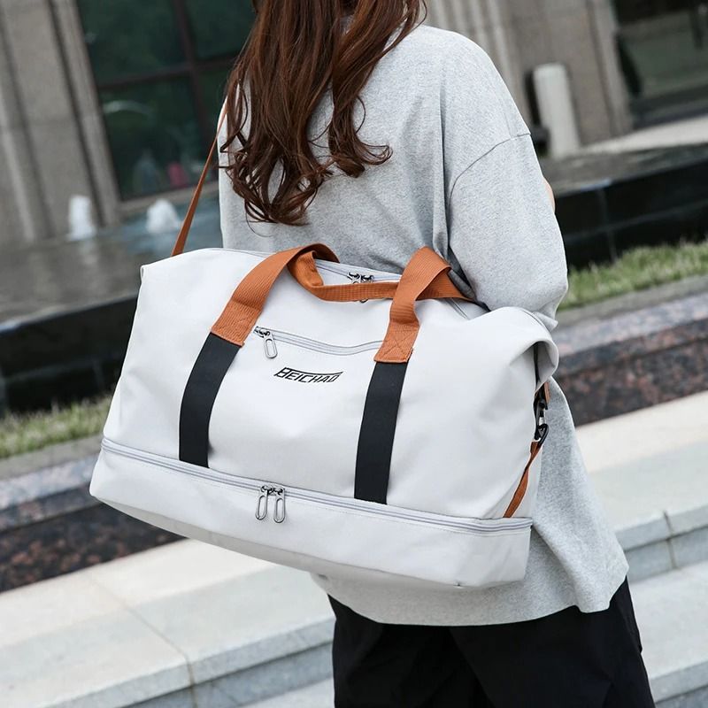 Large Capacity Gym Travel Bag Dry Wet Separation Sports Fitness Shoulder Handbag for Women and Men