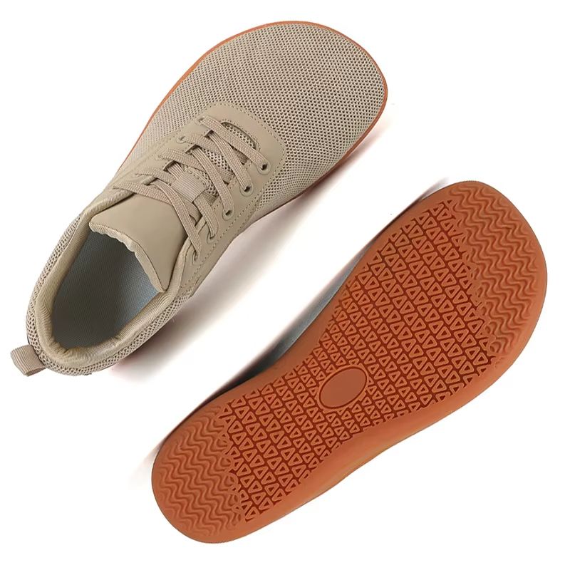 Men's Wide Barefoot Sneakers – Unisex Minimalist Zero Drop Shoes for Natural Comfort & Relaxation