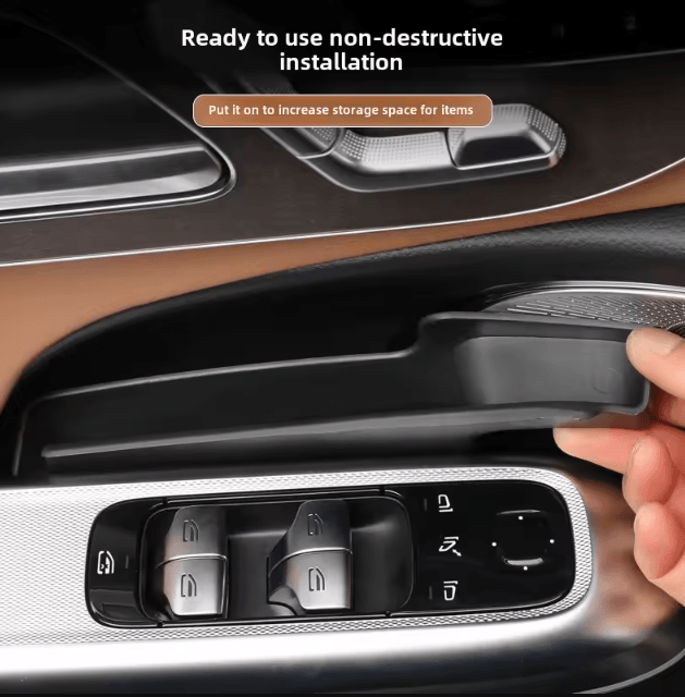 Mercedes-Benz W214 Door Handle Storage Box Organizer for E300L & E260L (2024+)