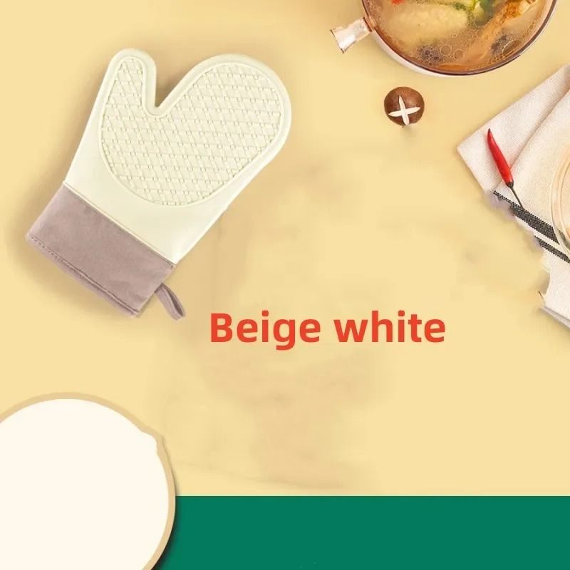 Cotton Twill Silicone Baking Glove