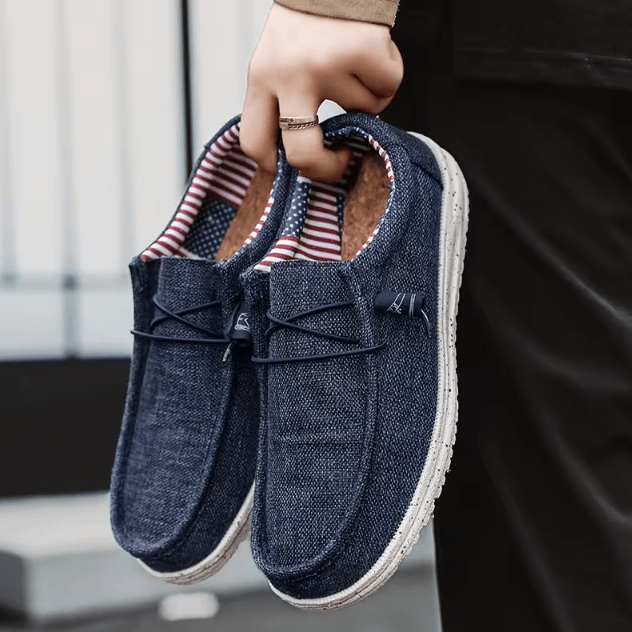 Men Casual Lightweight Loafers Comfortable Walking Shoes Plus Size