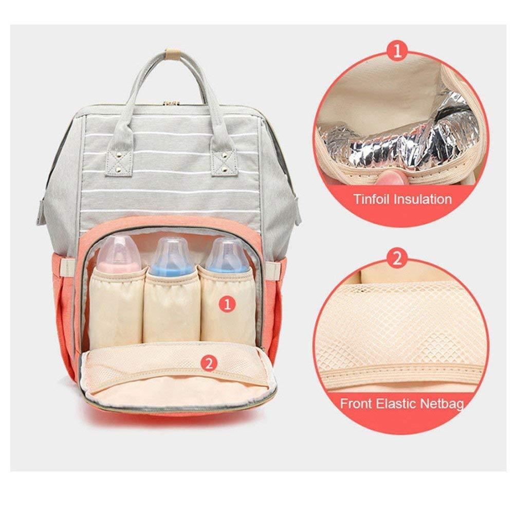 Deluxe Mommy Diaper Backpack - Stylish, Spacious & Waterproof
