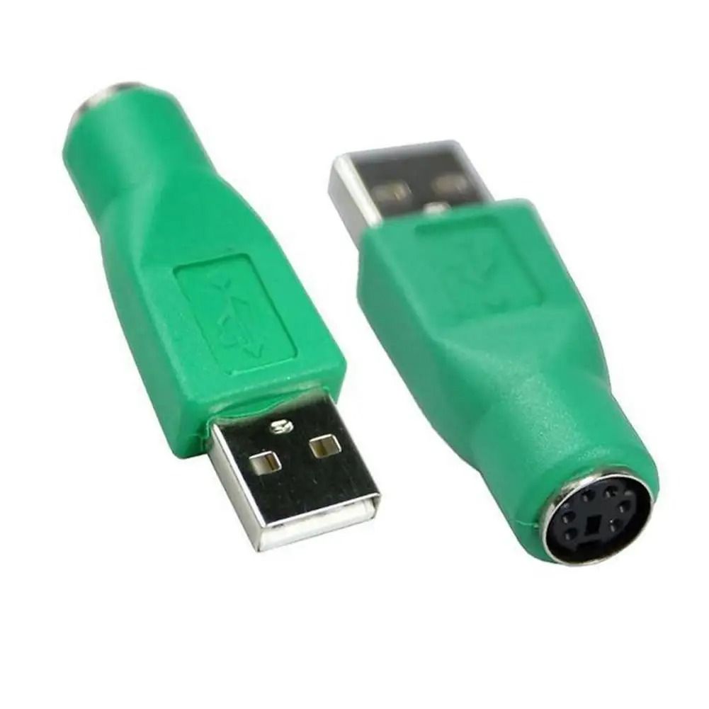 USB Female to PS/2 Male Mouse and Keyboard Converter Adapter for Legacy Computer Systems