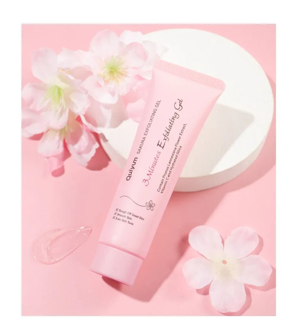 Sakura Exfoliating Peeling Gel Moisturizing Nourishing Facial Scrub Skin Care
