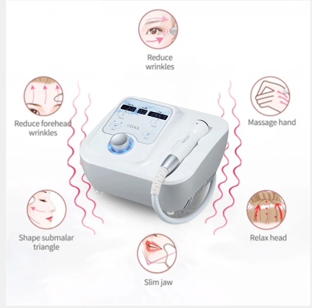 Dcool Cryo Hot Cold EMS Facial Electroporation Machine