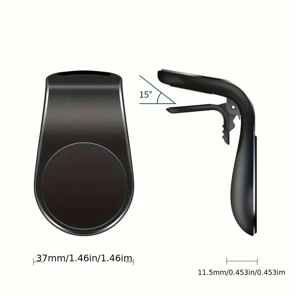 Magnetic Air Vent Phone Holder Mount for Cars - Secure One-Hand Car Vent Phone Mount for Navigation