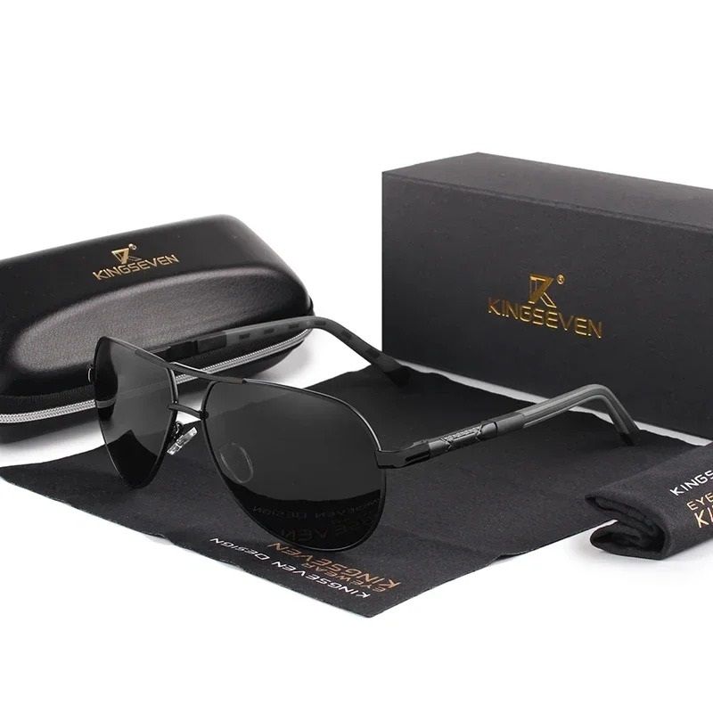 Luxury Retro Aluminum Frame Sunglasses