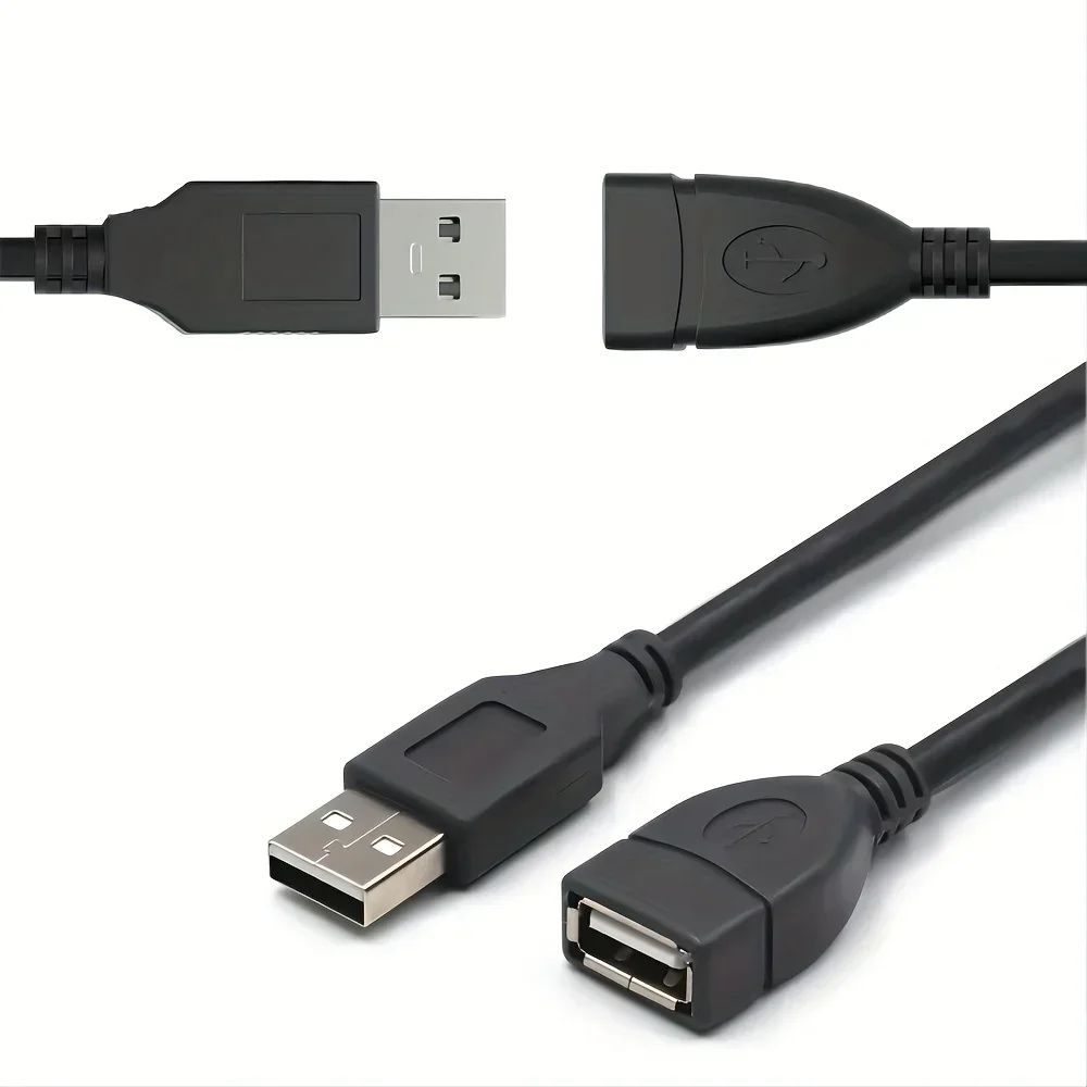 USB A Male to Female Extension Cable 3.3ft