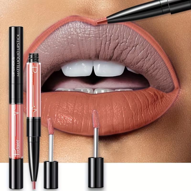 Ultra-Precise Waterproof High Pigment Lip Liner - Smooth, Sweatproof, Long-Lasting Lip Contour Pencil