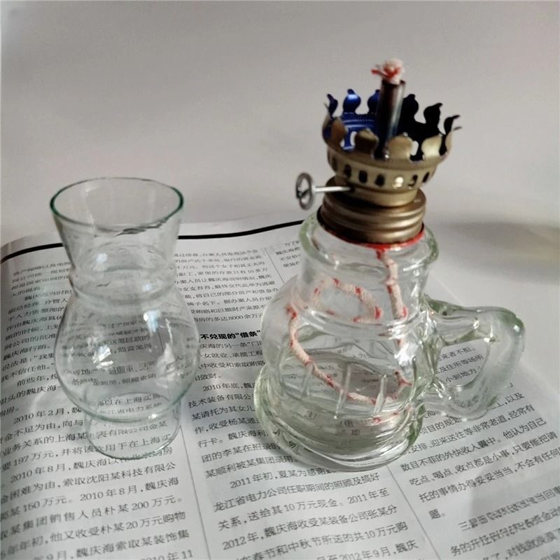 Retro Windproof Kerosene Oil Lamp