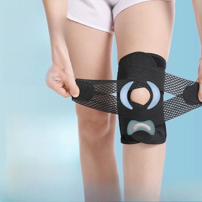 Adjustable Patella Support Strap Knee Brace for Sports and Meniscus Protection