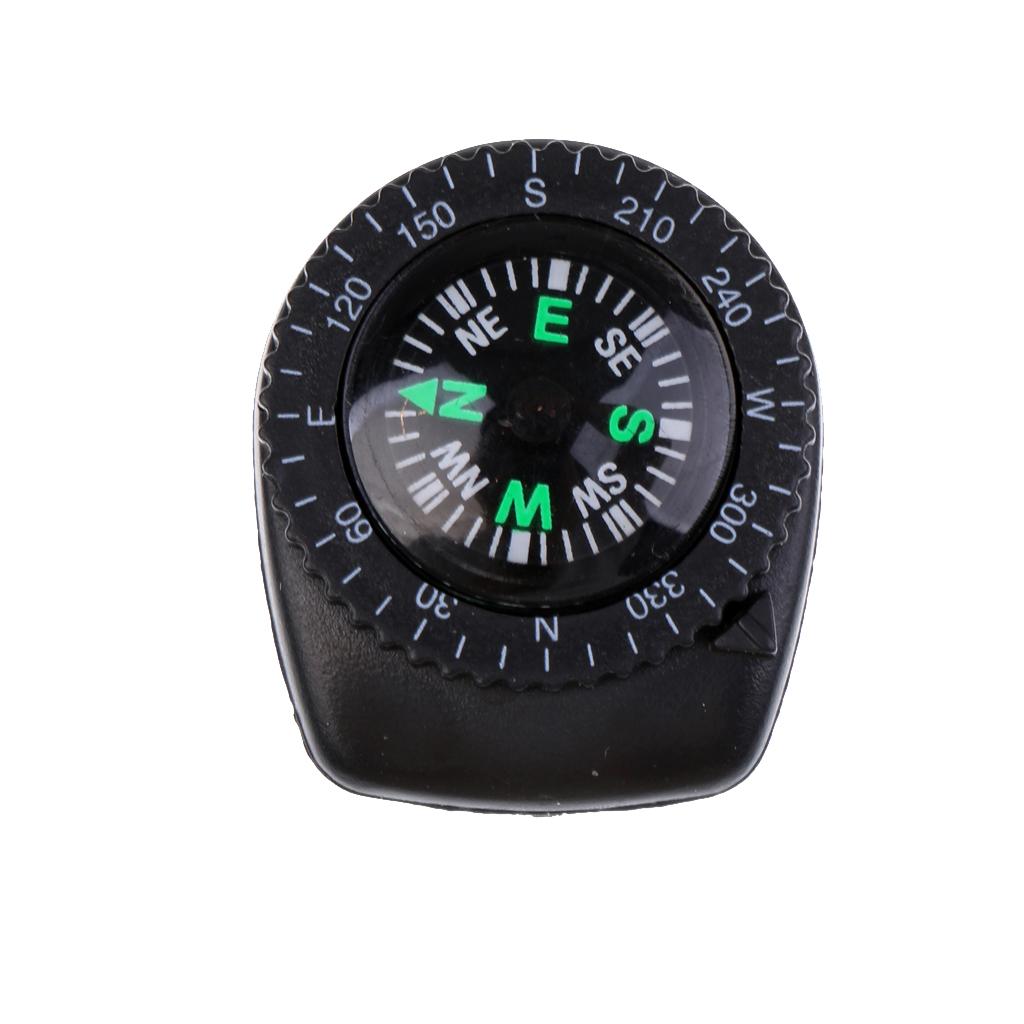 Watch Band Compass Mini Wrist Compass for Hiking Camping and Survival