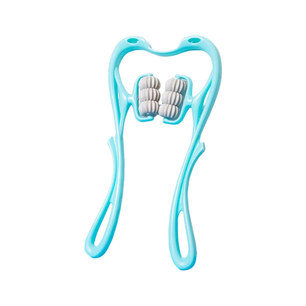 Manual Neck Clamp, Cervical Neck Massager, Kneading Roller, Shoulder and Neck Relaxation Massager
