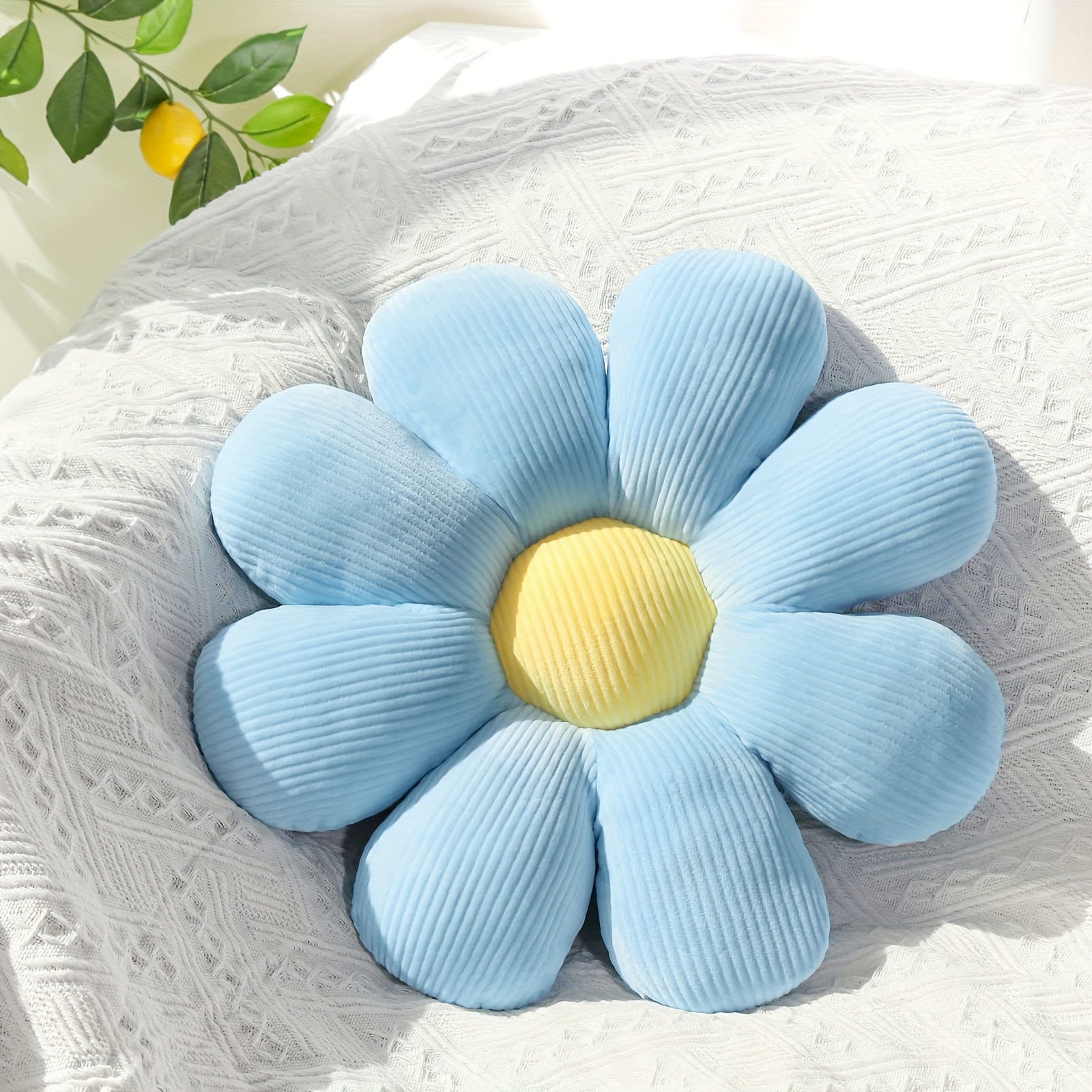 Flower Mat Daisy Seat Cushion Sunflower Pillow Gift