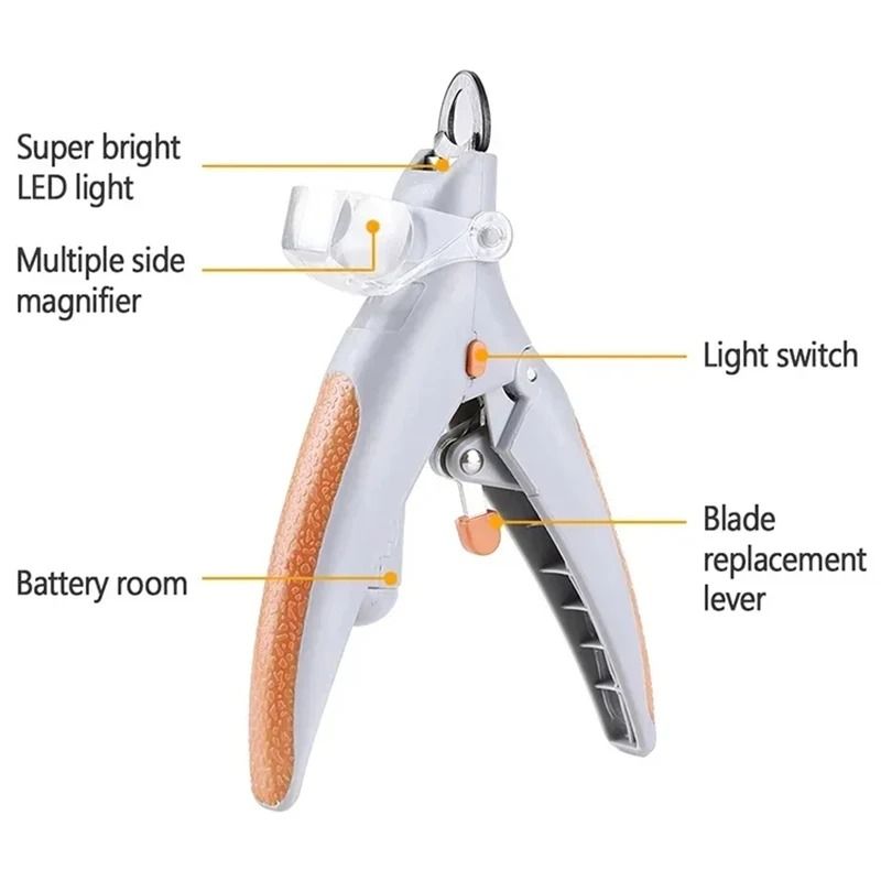 Magnifying Illuminated Pet Claw Trimmer