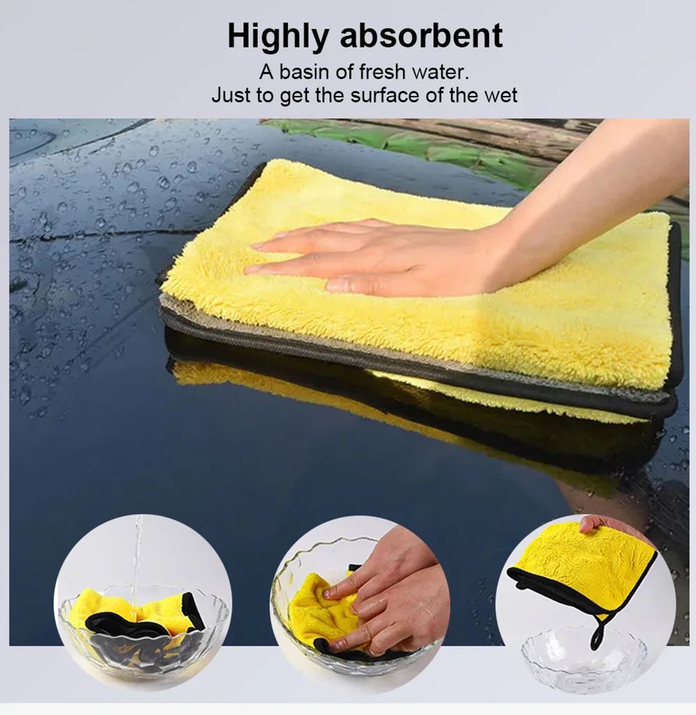 Premium Microfiber Car Wash Towel