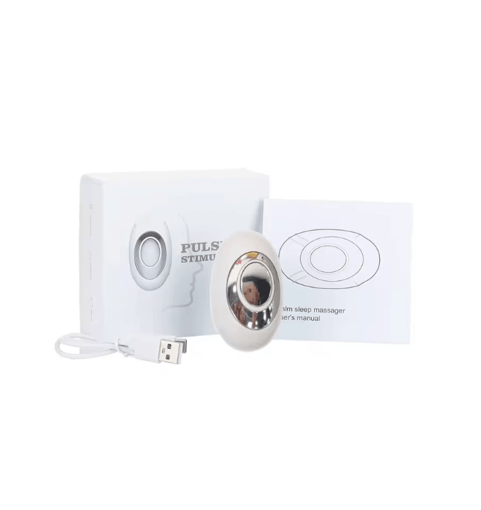 Handheld CES Sleep Aid Device – Microcurrent EMS Pulse Relaxation & Stress Relief Tool